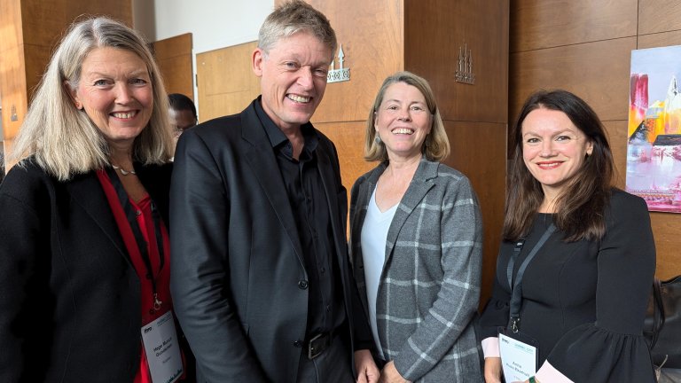 HGM, JB, Tracey Armstrong (President IFRRO), Anita Huss-Ekerhult (CEO og generalsekretær i IFRRO 02.10.2024 (Foto Silje Tretvoll).jpg